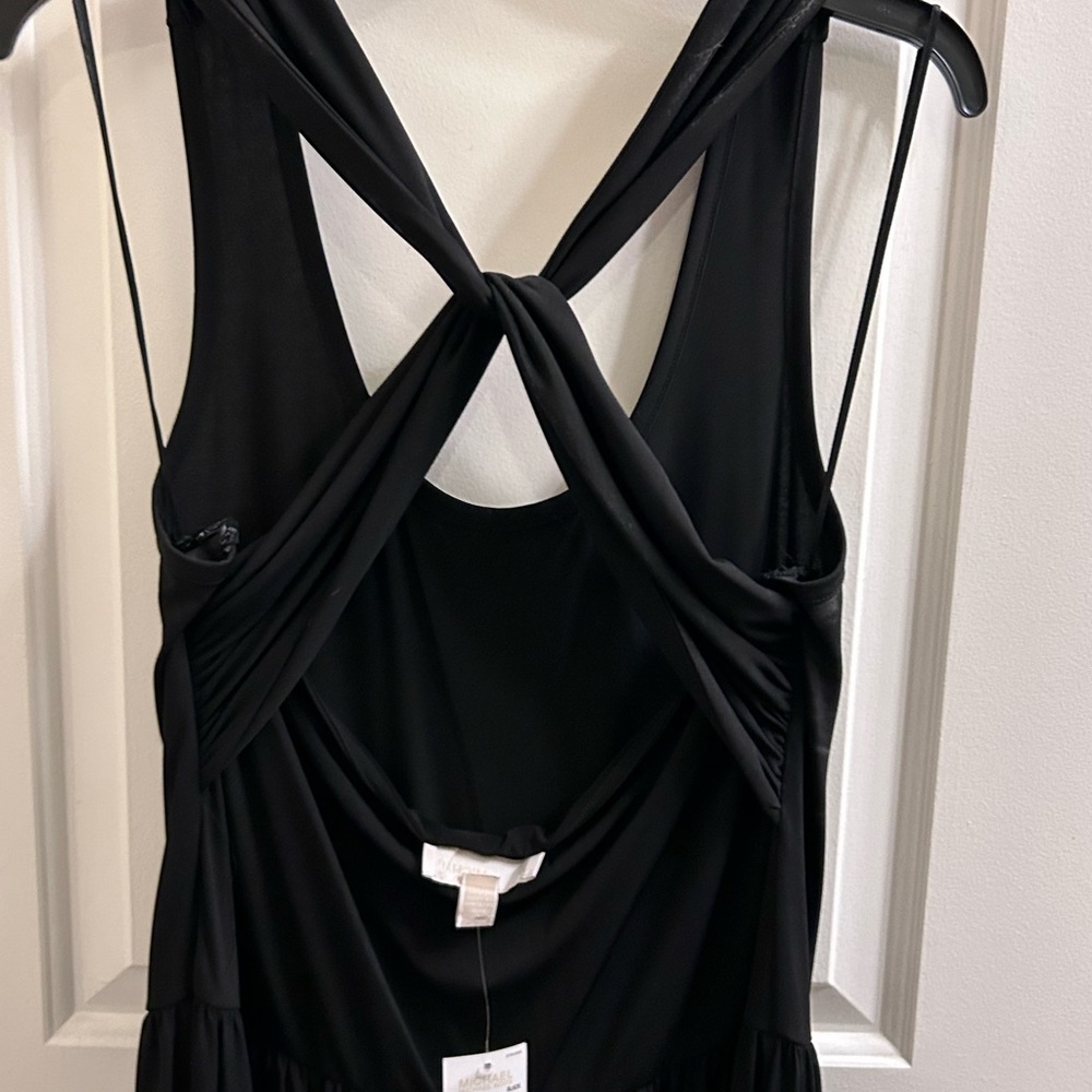 Micha Kors Maxi Dress - Black.